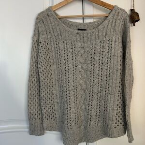 American eagle sweater, size SP, heather grey color